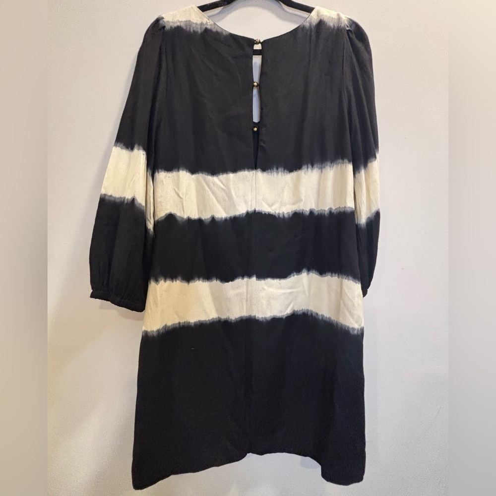 Anthropologie Floreat Inkwash Tie-Dye Shift Dress Size 8 - Picture 3 of 6